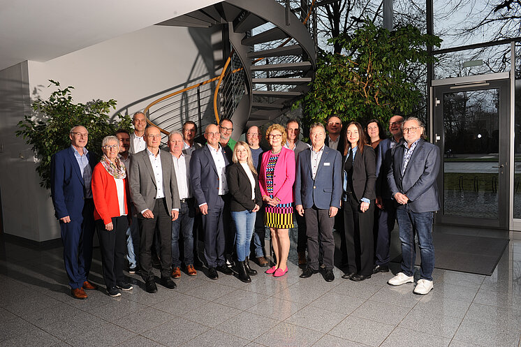 Gruppenfoto Verwaltungsrat des BKK Landesverbandes Bayern in seiner 13. Amtsperiode.